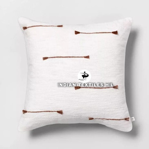 ปลอกหมอนอิงสไตล์โบโฮสุดพิเศษ ตกแต่งห้องนั่งเล่น ตกแต่งบ้าน ปรับแต่งด้วยดีไซน์ตามสั่ง หมอนอิงโบโฮ จาก INDIAN TEXTILES H/L - Product Image 2