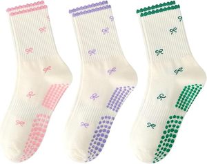 Embroidered <b>socks</b>, anti-slip <b>socks</b>, <b>grip</b> <b>socks</b> are yoga <b>socks</b> and Pilates <b>socks</b> for women Ankle <b>socks</b> - Product Image 1
