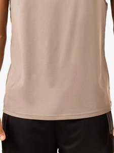 Camiseta sin mangas de algodón/fibra de bambú para hombre, venta al por mayor, personalizable con logo, para gimnasio, fitness, entrenamiento, culturismo, secado rápido - Product Image 3