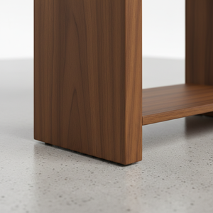 Estantería expositora, Librería de 3 estantes, Mueble de almacenamiento, Estantería abierta sin respaldo, Madera de caucho, MDF, Chapa de roble - Product Image 6