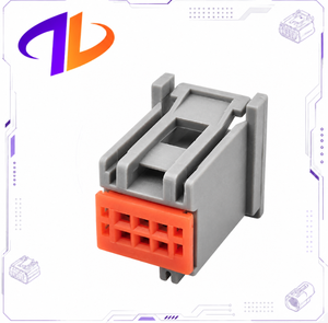 ขั้วต่อสายไฟรถยนต์แบบ 6 ขา รุ่น 30700-1060 ใช้ร่วมกันได้กับ H-DAC 64  หน้าสัมผัสทองแดง  ตัวเรือนไนลอน  ระยะห่างระหว่างขั้ว 2.54 มม. สีเทา - Product Image 3