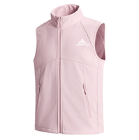 Dames Herfst Zomer Unisex Winddicht Waterdicht Outdoor Soft Shell Membraan Rits Opstaande kraag Effen Vestjas Trekking Dun