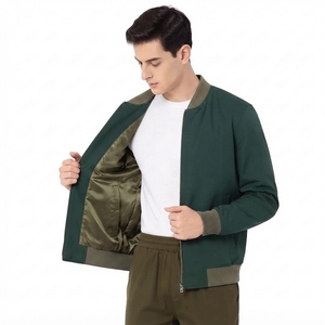 เสื้อแจ็คเก็ตหนัง PU ทอคุณภาพสูงสำหรับผู้ชาย รุ่นใหม่ ปี 2026 ขายส่งจากโรงงานโดยตรง รับผลิตแบบ ODM พร้อมโลโก้ส่วนตัว ระบายอากาศได้ดี กันลม - Product Image 3