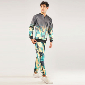 Survêtements de sport décontractés pour hommes 2026, personnalisés par sublimation, respirants, de haute qualité, 100 % coton, grande taille, pour l'extérieur - Product Image 4