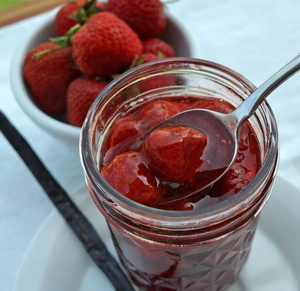 BIG SALE High Quality Mango/Strawberry/Pineapple/Mulberry/Passion Fruit Preserves/<b>Jam</b> With Fruit In Mason Jar - Product Image 3