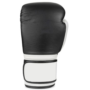 Guantes de Boxeo Profesionales de Cuero con Logotipo Personalizado de Primera Calidad, 14oz, 10oz, 16oz, para Entrenamiento de Gimnasio y Fitness, con Cierre de Gancho y Bucle - Product Image 2