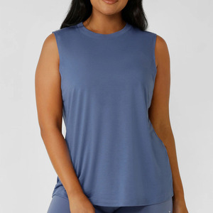 เสื้อกล้ามโลโก้สั่งทำ ผ้าคอตตอนผสม แขนกุด ชุดกีฬา - Product Image 6