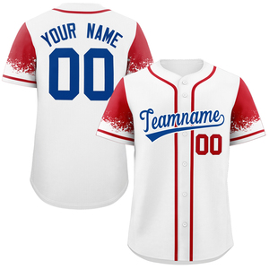 Maillot de baseball vierge à prix de gros usine, personnalisable avec nom, numéro et logo, grande taille, respirant, 100 % polyester, à rayures - Product Image 2