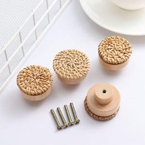 ชุดมือจับประตูหวายสานมือคุณภาพดีที่สุด ตกแต่งเฟอร์นิเจอร์ สินค้ามาแรง - Product Image 1