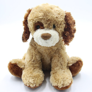 Juguete de peluche personalizado para perros, peluche de cachorro suave y mullido, peluche de perro marrón claro/beige. - Product Image 3