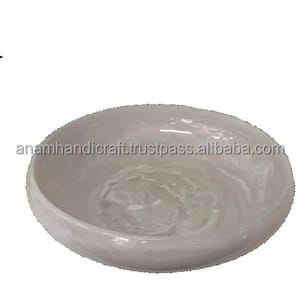 Haute qualité personnalisé fabriqué à la main haute-poli résine bol corne ustensiles de cuisine servant soupe bol sculpté Technique - Product Image 3