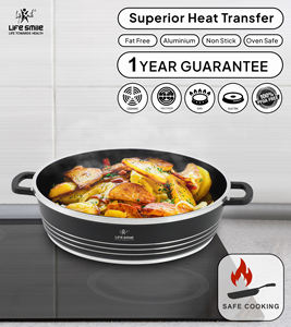 Ensemble de casseroles de luxe au design classique, 8 pièces, avec revêtement antiadhésif multicouche - Product Image 5