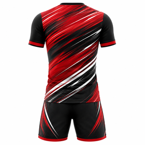 Fabricante de Uniformes de Fútbol Personalizados por Sublimación, Tela de Malla de Secado Rápido 100% Poliéster |   Pantalones Cortos de Fútbol al por Mayor (Parte Delantera) - Product Image 2
