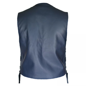 Chaleco de Cuero Estilo Urbano para Hombre con Comodidad Transpirable y Diseño Resistente para Exteriores - Product Image 4