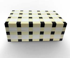 Caja de Madera Decorativa para el Hogar, Organizador Pequeño Ikigai, Caja para Guardar Manualidades, Recuerdos, Joyas y Objetos de Valor para Mujeres - Product Image 1