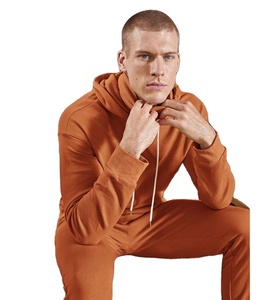 Costume de survêtement pour hommes, haut de gamme, bon marché, décontracté, à capuche, avec cordon de serrage, pull-over - Product Image 1