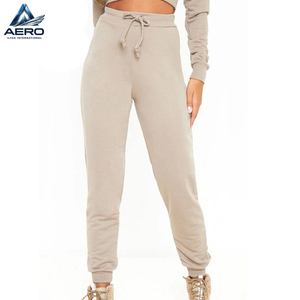 2026 Made In Pakistan Best Price Plus Size Ladies Gym Crop Tracksuits, Long Sleeve Crop Tops Pants Casual Wear <b>Sets</b> - Product Image 4