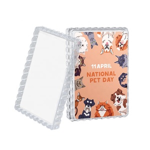กล่องพลาสติกใสสำหรับใส่ไพ่บริดจ์ (PS) - Product Image 2