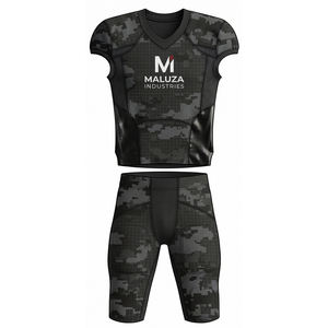 Uniforme de Fútbol Americano Sublimado Resistente, Ajuste Profesional, Jersey de Fútbol con Pantalones Acolchados que Absorben la Humedad - Product Image 1