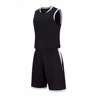 Seragam Basket Sublimasi Modis 100% Katun Bernapas Tahan Air Jersey Tanpa Lengan Logo Tim Kustom