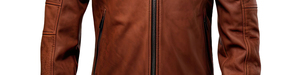 Most Demanding Full Sleeve Men's Leather Outerwear <b>Jackets</b> Windproof Stand Collar Zipper Closure <b>Sheepskin</b> Leathers <b>Jacket</b> Men - Product Image 5