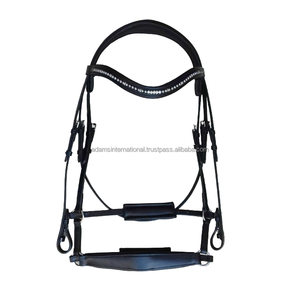 Brida de snafla para espectáculos de caballos, tocado suave y cómodo, venta al por mayor, de alta calidad - Product Image 3