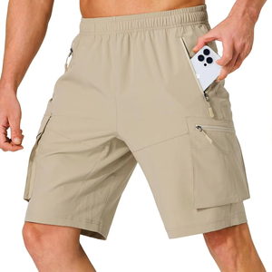 Prix direct usine – Short cargo de randonnée pour homme en tissu performant à séchage rapide – Short homme – Marque privée OEM disponible - Product Image 2