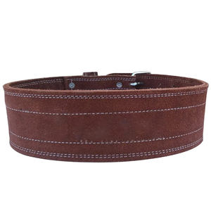 Professional Adjustable Breathable 10mm/13mm Genuine Leather Heavy Duty Non-Skid Powerlifting <b>Belt</b> for Weightlifting Gym <b>Belts</b> - Product Image 3