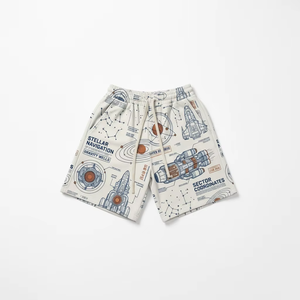 Men's Y2K Vintage Streetwear <b>Gothic</b> Graphic Trousers Custom Print Pattern Drawstring Shorts and T-<b>shirt</b> Set - Product Image 3