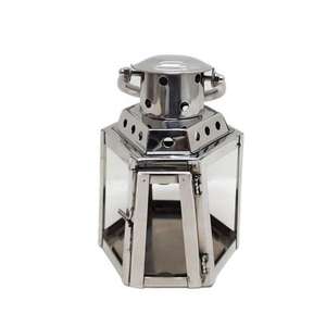 <b>Glass</b> & Iron Square <b>Lantern</b> Without Battery System Black Colour Large Size Candle Holder Handmade in Bulk <b>Lantern</b> - Product Image 2