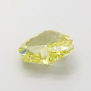 Diamant jaune de 1 carat, taille cœur, exquis |   Diamant rare de couleur fantaisie brillant et non monté pour des créations de haute joaillerie sur mesure - Product Image 6