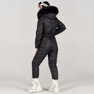 Combinaisons de ski pour femmes, style streetwear, imperméables 3000M, légères, softshell, pour la pluie et la neige, design à panneaux - Product Image 2
