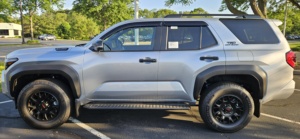 แผ่นบังแดดประตูรถยนต์ HIC วัสดุ PMMA  ใช้ได้กับ TOYOTA 4Runner 2025+ ได้พอดี 100% - Product Image 2
