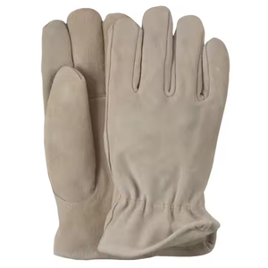 Gants de sécurité en cuir de vachette pleine fleur de qualité supérieure, durables, avec poignet réglable, pour usage industriel, doux et confortables pour les mains - Product Image 1