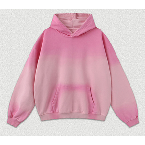 Sudadera con Capucha de Alta Calidad 100% Algodón, Lavado Ácido, Estilo Urbano, Efecto Envejecido, Oversize, Lavado a la Piedra, Vintage - Product Image 2