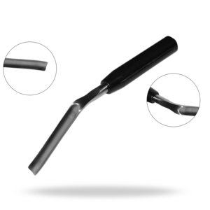 Rétracteur de tissus mous à vis, manche de 5 pouces, instrument chirurgical neuro-spinal pour l'exposition de la colonne vertébrale et la rétraction des tissus - Product Image 1