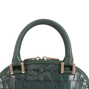 Sac à main en cuir véritable de haute qualité pour femmes, sac à main tendance avec logo personnalisé, sacs en cuir gaufré croco pour femmes - Product Image 6