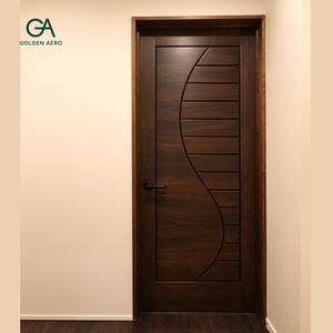 Puerta Interior de Madera Sólida Contemporánea Golden Aero con Diseño Acabado a Mano GA-22L - Product Image 2