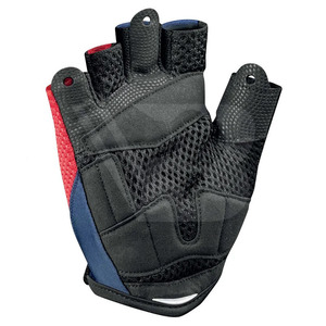 Gants de cyclisme unisexes légers et antidérapants en polyester de haute qualité, écologiques et sûrs, à demi-doigts, avec fermeture auto-agrippante - Product Image 2