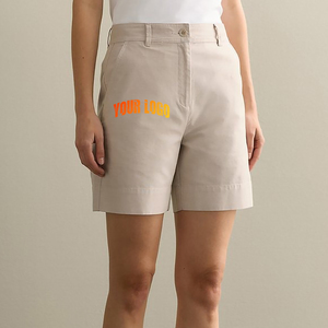 Shorts de Mujer de Alta Calidad, 100% Algodón, para Verano, Casuales, con Bolsillos Laterales, Cintura Elástica con Botones, Secado Rápido y Transpirables - Product Image 1