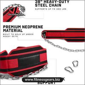 Ceinture de soutien lombaire réglable et respirante en néoprène avec chaîne en acier, protection professionnelle pour la musculation et l'entraînement en force, unisexe - Product Image 3