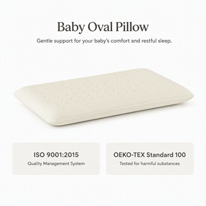 Oreiller ergonomique en latex naturel, blanc doux, fabriqué au Vietnam, rafraîchissant, hypoallergénique, avec housse amovible, écologique et moderne - Product Image 5
