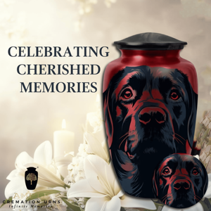 โกศอลูมิเนียมทนทานสำหรับสัตว์เลี้ยงเป็นมิตรกับสิ่งแวดล้อมรูปทรงศิลปะดีไซน์ยุโรป/อเมริกาหรูหราออกแบบได้ตามต้องการสีสัน - Product Image 6