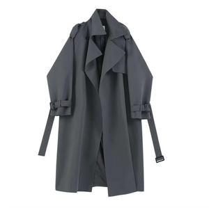 Último Diseño en Abrigos de Plumón para Mujer, Abrigo de Oficina Elegante para Otoño, Largo, 100% Plumón, Grueso, Tallas Grandes - Product Image 6