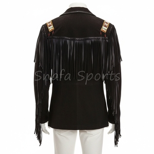 แจ็คเก็ตหนังผู้หญิงสุดฮิต สไตล์ไบค์เกอร์ตะวันตก ทรงเข้ารูป ผลิตตามสั่ง คุณภาพสูง ขายส่ง - Product Image 2