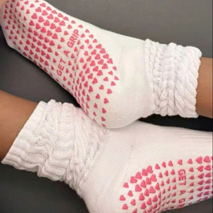 Calcetines Deportivos Heart Grip, Antideslizantes, de Algodón Elástico, Transpirables, Cómodos, para Yoga, Pilates, Fitness, Modernos, para Entrenamiento en Interiores - Product Image 6