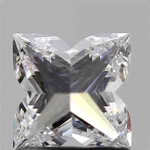 แหวนเพชรเม็ดเดี่ยวทรงดอกไม้เจียระไนแบบ CVD ที่เพาะเลี้ยงในห้องปฏิบัติการ ความใส VVS คุณภาพ EX-VG สี D  ได้รับการรับรองจาก IGI สำหรับทำเครื่องประดับ - Product Image 2