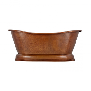 ต่ำ MOQ รองเท้าแตะคู่อ่างอาบน้ำทำด้วยมือจากทองแดง - Product Image 2