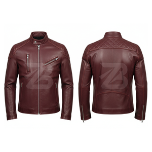 Custom Brand <b>Winter</b> Windproof <b>Waterproof</b> Reversible Eco-Friendly Leather Motocross Riding <b>Jacket</b> for Men OEM Service - Product Image 6