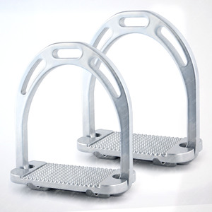 Estribo JIN ajustable al por mayor, estribos ecuestres duraderos occidentales, producto de aluminio para montar a caballo, cómodo para principiantes - Product Image 2